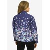 Jessica London Women's Plus Size Classic Cotton Denim Jacket - 3 of 4