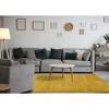 Rug Branch Modern Tonal/Solid Yellow Indoor Area Rug - 2 of 4