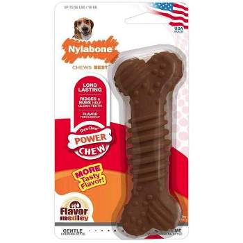 Nylabone Power Chew Knuckle Bone Dog Toy With Treats - Chicken - Medium -  6ct : Target