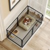 Akoasm 48 inch Metal Dog Cage With Top And Door For Large Dogs-Black - 3 of 4