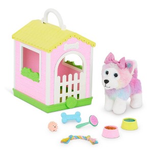 Glitter Girls Dog Toby & GG Portable Doghouse Set - 1 of 4