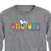 Boys' - Peanuts - Snoopy Beachball Long Sleeve Graphic T-Shirt - 2 of 4