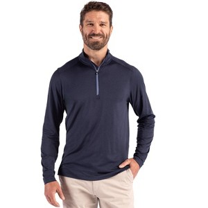Cutter & Buck Coastline Epic Comfort Recycled Mens Quarter Zip - 1 of 2