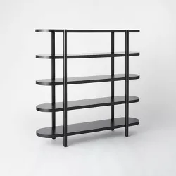 57" Portola Hills 5 Shelf Horizontal Bookcase - Threshold™ designed with Studio McGee