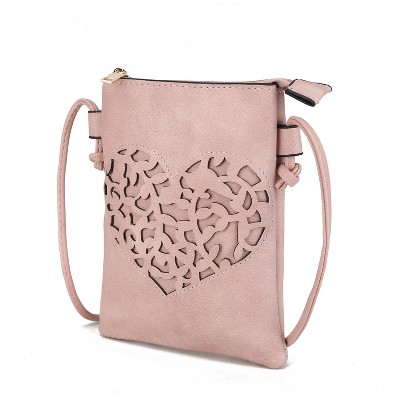 MKF Collection Heartly Women's Crossbody Bag by Mia K
