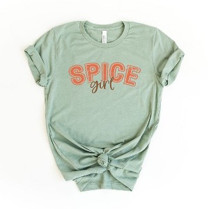 Simply Sage Market Women's Spice Girl Varsity Cursive Short Sleeve Graphic Tee - 1 of 4