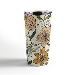 Emanuela Carratoni Spring Floral Mood Travel Mug 20 oz Stainless Steel Travel Mug - Deny Designs - 1 of 4