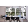 Urban Ambiance Luxury Modern Farmhouse Chandelier 20''H x 22.375''W,  Midnight Black Finish,  Armidale Collection, UHP3976 - 2 of 4