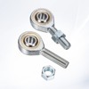 Unique Bargains Self-Lubricating Thread Steel Joint Jam Nut Rod End Bearing 2 Pcs - 4 of 4