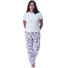 KISS Womens' All Over Band Logo and Faces Pastel Tie Dye Pajama Sleep Pants Multi - 4 of 4