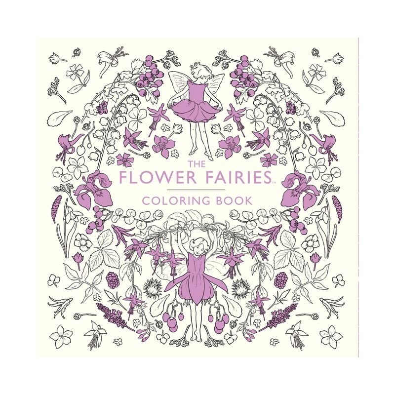 The Flower Fairies Coloring Book - by  Cicely Mary Barker (Paperback), 1 of 2