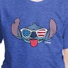 Boys' - Lilo and Stitch - Stitch Flag Glasses Short Sleeve Graphic T-Shirt - 2 of 4