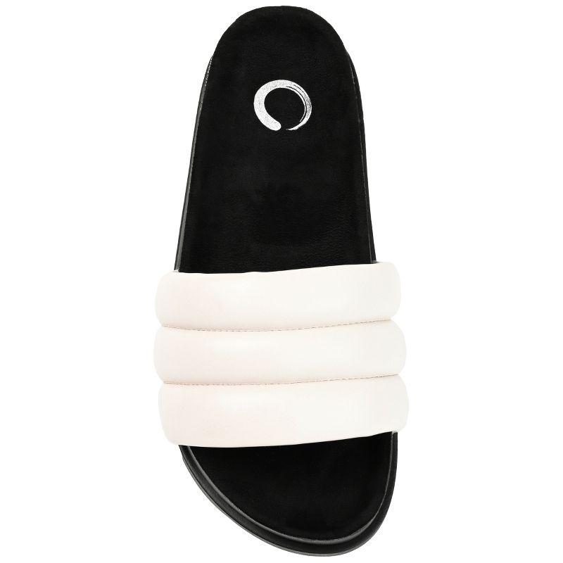 Journee Collection Womens Lazro Tru Comfort Foam Slide Flat Sandals, 5 of 11