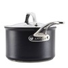 Anolon X 3qt Hybrid Nonstick Induction Saucepan with Lid, Charcoal Gray - 2 of 4