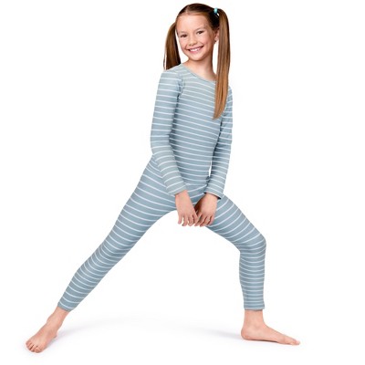 Rocky Thermal Underwear for Girls, Long Johns Fleece Lined Set, Shirt & Pants, Base Layer
