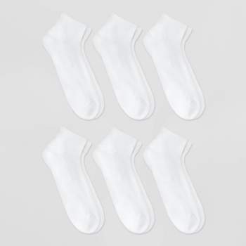 Men's Athletic Low Ankle Socks (X-Large Size: 13-15)