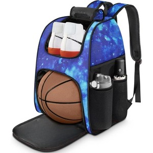 Multi-Sport Backpack with Ball Holder & Shoe Compartment, Large Water-Resistant Sports Bag - 1 of 4