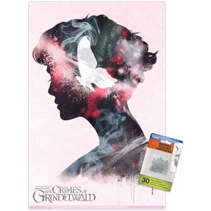 Trends International Fantastic Beasts: Crimes Of Grindelwald - Queenie Illustration Unframed Wall Poster Prints - 1 of 4