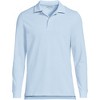 Lands' End School Uniform Young Men's Long Sleeve Mesh Polo Shirt - 3 of 3