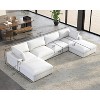 AMERLIFE Modular Sectional Sofa, Down Filled Couch for Living Room - 2 of 4