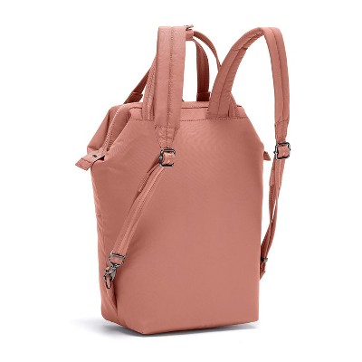 Pacsafe Citysafe CX mini backpack (Econyl Rose) — фото 2
