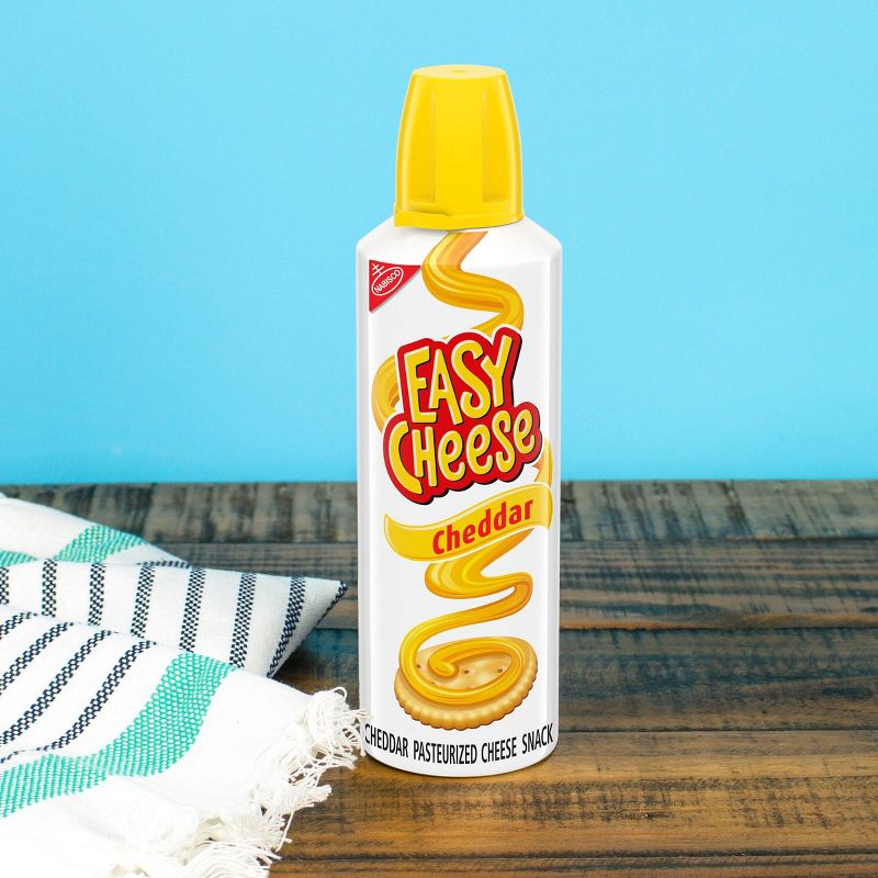 Easy Cheese Cheddar Cheese Snack - 8oz, 4 of 19