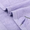 Unique Bargains Bathroom Hotel Spa Highly Absorbent Low Linting Cotton Washcloths 13" x 13" - 4 of 4