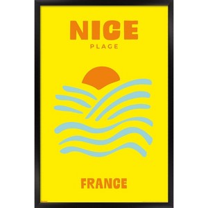 Trends International Reinders: Destinations - Destination Nice Framed Wall Poster Prints - 1 of 4