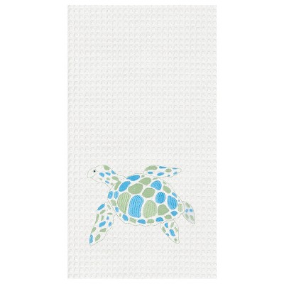 C&F Home Turtle Waffle Weave Kitchen Towel