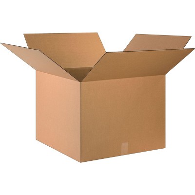 The Packaging Wholesalers 24" x 24" x 18" Shipping Boxes 32 ECT Brown 20/Bundle (BS242418)