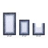 Torrent Collection 3 Piece 100% Soft Cotton Tufted Weave Bath Rug Set, Ombre Pattern, Super Soft & Absorbent, Machine Washable Bathroom Mats - 2 of 4