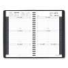 Weekly Block Format Appointment Book Ruled for Hourly Appointments, 8 x 5, Black Cover, 12-Month (Jan to Dec): 2026 - 2 of 4