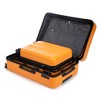 KTMBDW  Luggage 3 Piece Set Suitcase Spinner Hardshell Lightweight Durable with Combination Lock, Carry on Suitcase - 20"/24"/28" - 3 of 4