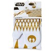 Seven20 Star Wars White/Gold Adult Apron & Oven Mitt Set - Rebel Design - 4 of 4