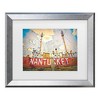 Trademark Fine Art Watson-Hall Nantucket Lightship 2 Boston Matted Framed Art - 2 of 4