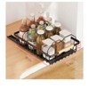 Steel Pull Out Cabinet Organizer Multifunctional Sliding Mesh Basket No Drill Storage Drawer Smooth Slide Rack for Kitchen Pantry Installation - 2 of 4