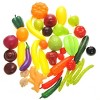 AZ  Import Fruits And Vegetables Shopping Basket Grocery Play Food Set For Kids - 3 of 4