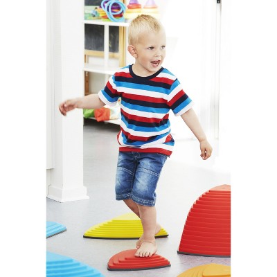 Vibrant Multicolor Non-Slip Kids Play Stepping Stones Set