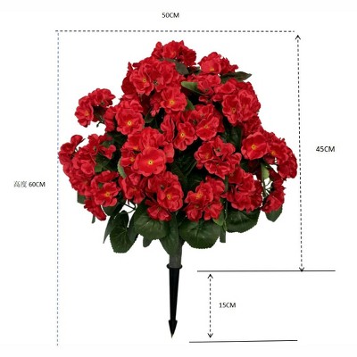 2-Pack Crabapple Flower Ground Stakes