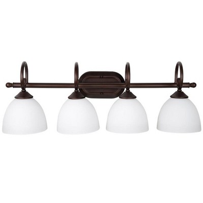 Craftmade Lighting Raleigh 4 - Light Vanity in  Old Bronze
