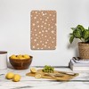 Avenie Stars In Neutral Cutting Board Rectangle -Deny Designs - 3 of 3