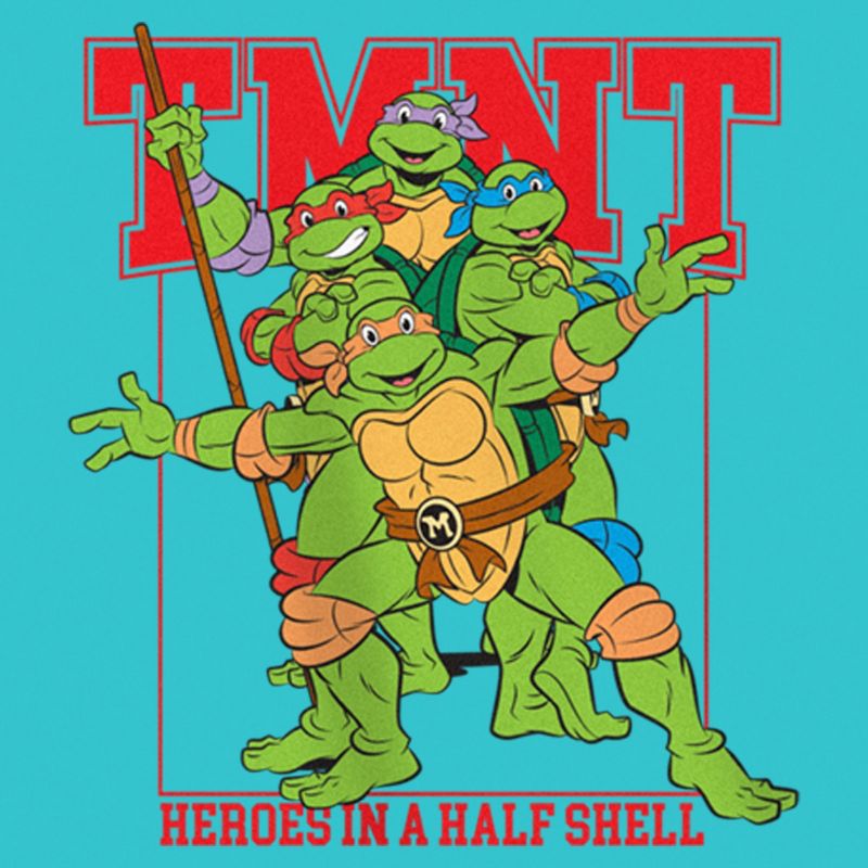 Girl's Teenage Mutant Ninja Turtles Heroes in a Half Shell T-Shirt, 2 of 5