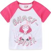 Marvel Spider-Gwen Ghost Spider Girls Short Sleeve T-Shirt and French Terry Shorts Set for Big Kids - 3 of 4