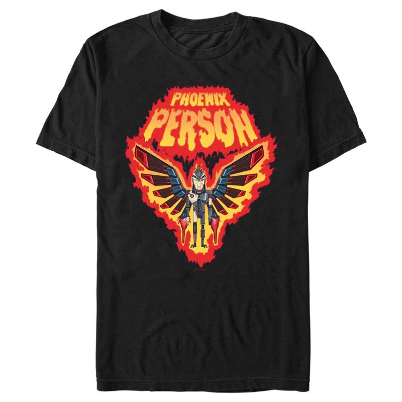 Men's Rick And Morty Phoenix Person T-Shirt, 1 of 6