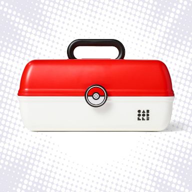 Caboodles Case Red/White - Pokémon x Target