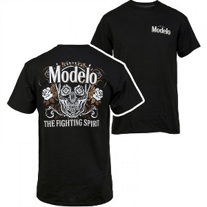 Mens Modelo Especial The Fighting Spirit Sugar Skull Front/Back T-Shirt - 1 of 4