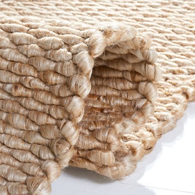 Natural Handwoven Jute Area Rug, 5x8 Feet