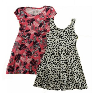 P.S. from Aeropostale Toddler/Little Girls' 2-Piece Skater Dresses - 1 of 3