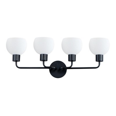 Maxim Lighting Coraline 4 - Light Vanity in  Black