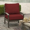 ARDEN ProFoam Performance Outdoor Deep Seating Cushion Set 22 x 22, Classic Red - 2 of 4